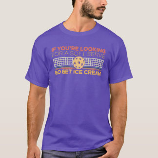 Camiseta procurando um Funny Pickleball Sports f suave