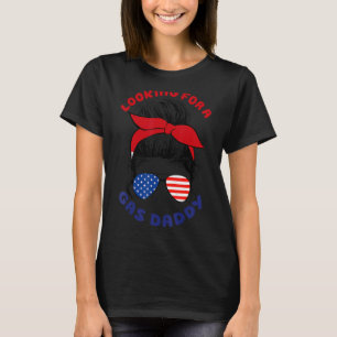 Camiseta Procurando um Papai Gás Preços da Gasolina Bomba d