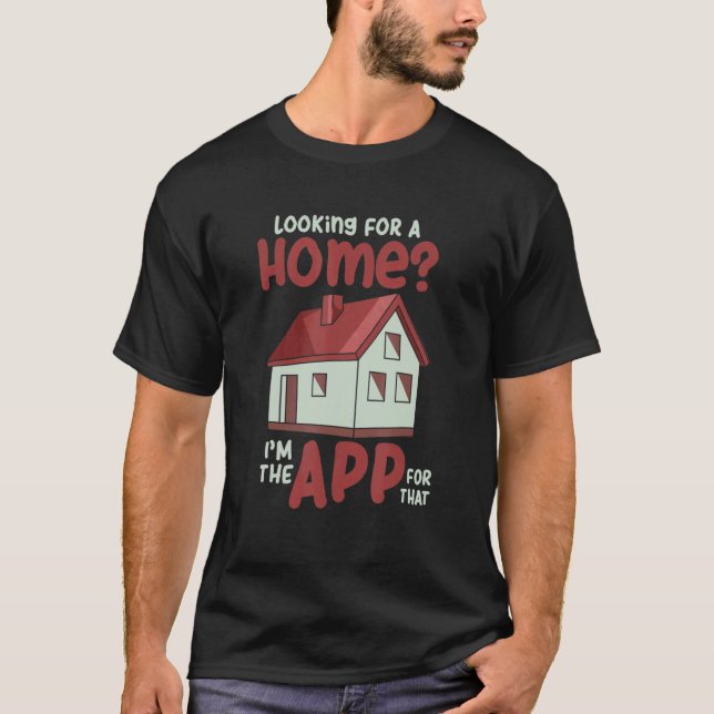 Camiseta Procurando uma casa, sou o aperitivo para isso (Frente)