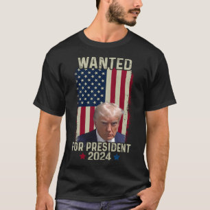 Camiseta Procurava Donald Trump Para O Presidente 2024, Ban