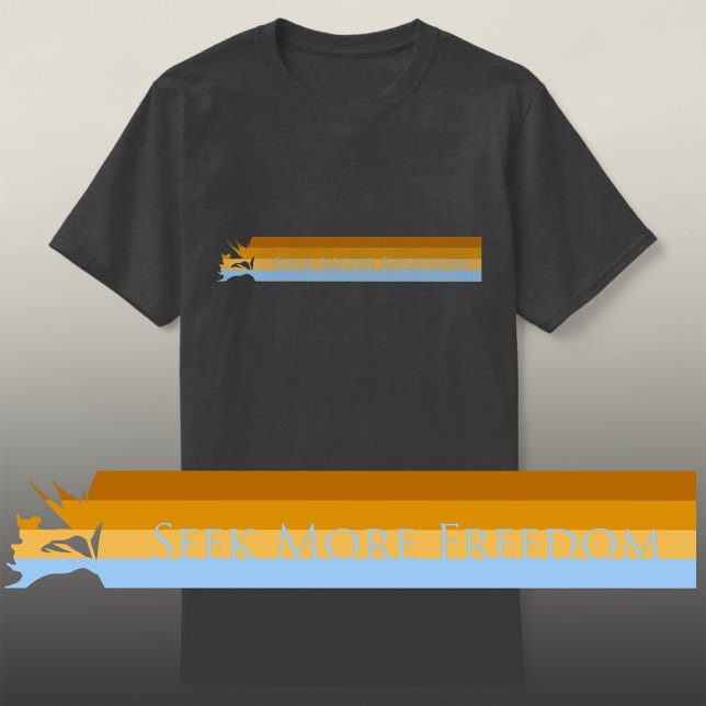 Camiseta Procure mais liberdade (Criador carregado)