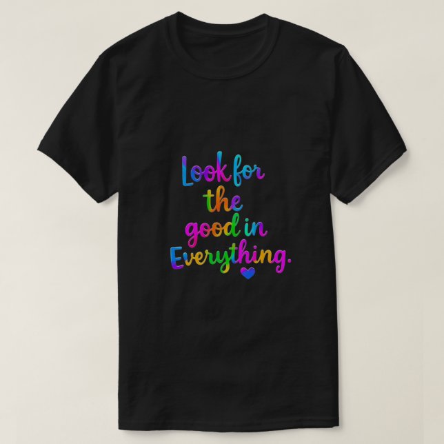 Camiseta Procure o que é bom  (Frente do Design)
