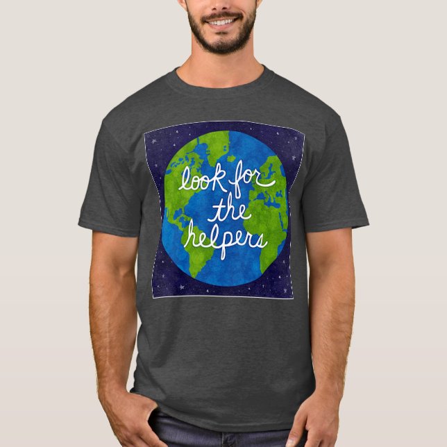 Camiseta Procure Os Ajudantes (Frente)