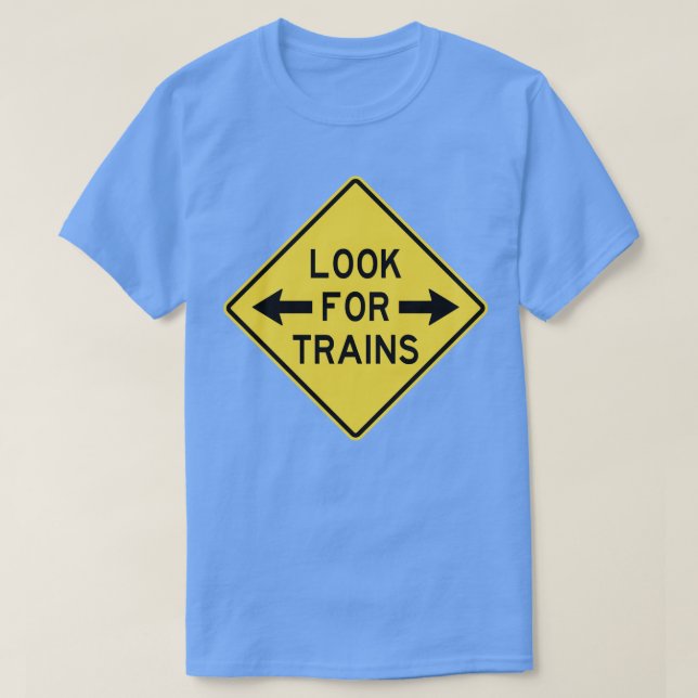 Camiseta Procure Trains Railroad Crosign for Trainsp (Frente do Design)