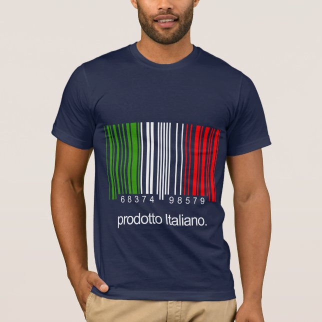 Camiseta Prodotto Italiano. (Frente)