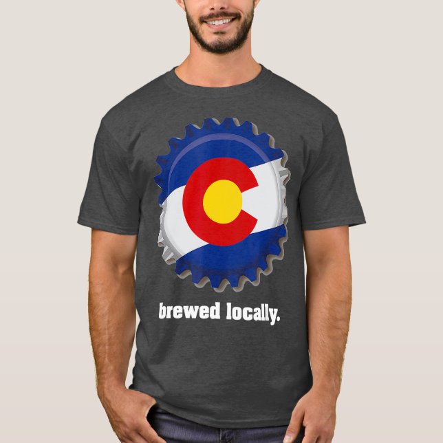 Camiseta Produção de cerveja do Artesanato Colorado - Produ (Frente)