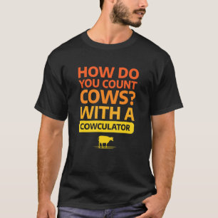 Camiseta Produção De Leite Para Um Agricultor De Vaca