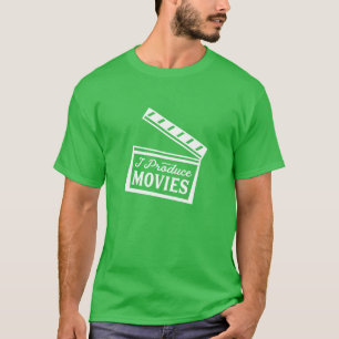 Camiseta Produção de Vídeo Filmes e Filmes Produtor de Film