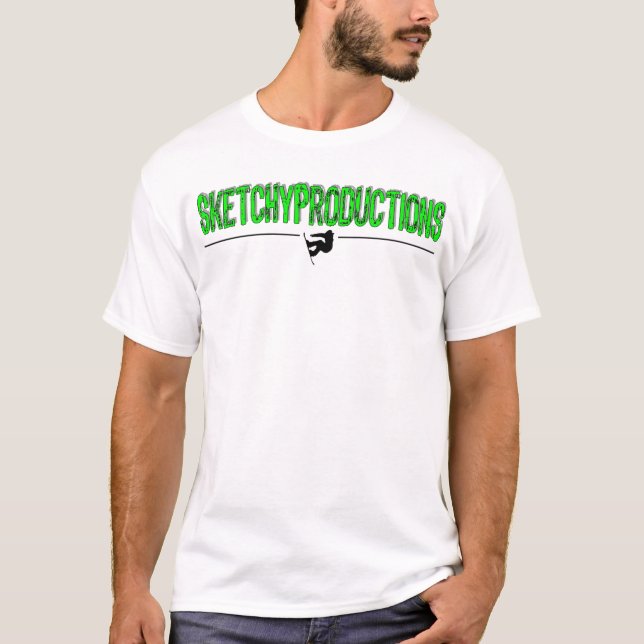Camiseta Produções esboçado (Frente)