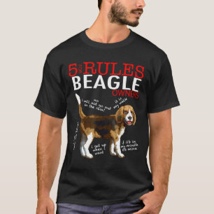 Camiseta Produto de Cães e Pug de Proprietários de Beagle