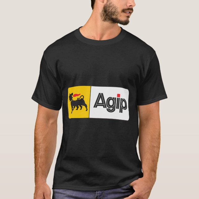 Camiseta Produto de logotipo Agip essencial (Frente)