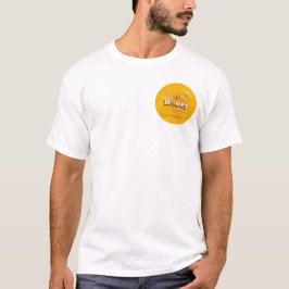 Camiseta Produto orgânico de mel Marca local personalizado