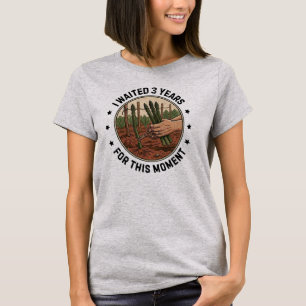 Camiseta Produtor de Espargos - Esperei 3 Anos Por Isso