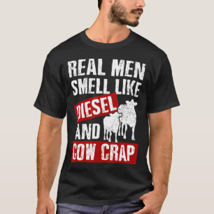 Camiseta Produtor de Leite Homens de Verdade Cheiram a Dies