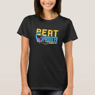 Camiseta Produtor de música da Beat Produtor Car Stereo Sou
