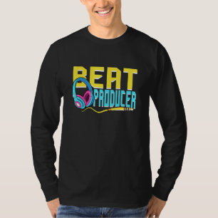 Camiseta Produtor de música da Beat Produtor Car Stereo Sou