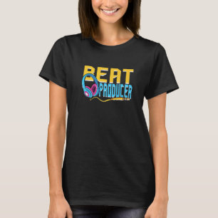 Camiseta Produtor de música da Beat Produtor Car Stereo Sou