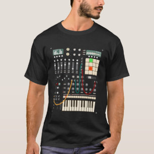 Camiseta Produtor De Música Moderna E Músico Eletrônico