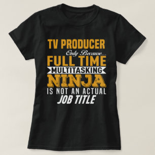 Camiseta Produtor de TV