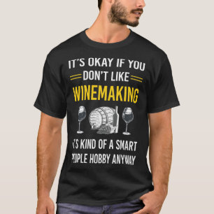 Camiseta Produtor de Vinho de Vinificação Inteligente