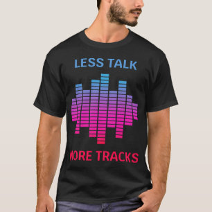 Camiseta Produtor Musical Menos Conversa Mais Faixas