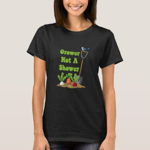 Camiseta PRODUTOR NÃO É UM CHUVEIRO  Jardinagem