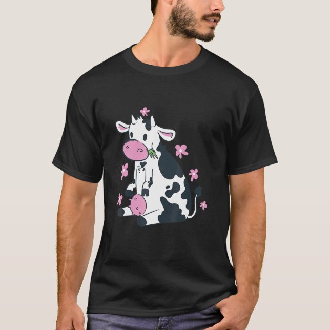 Camiseta Produtores de Vacas   Animais Vacas Gado (Frente)
