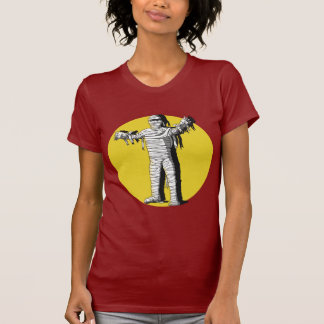 Camiseta Produtos assustadores da mamã e da Lua cheia