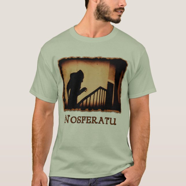 Camiseta Produtos assustadores do vampiro de Nosferatu (Frente)