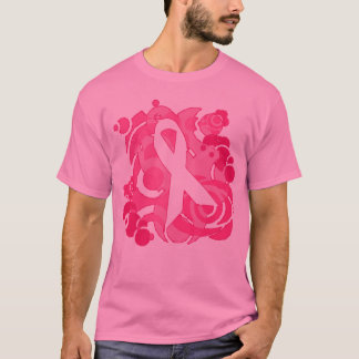 Camiseta Produtos cor-de-rosa abstratos da fita