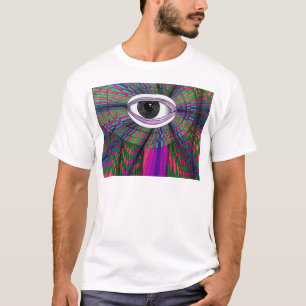 Camiseta Produtos da arte do desenhista do olho do artista