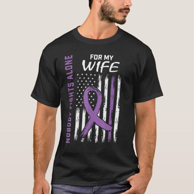 Camiseta Produtos da Bandeira dos EUA de Conscientização do (Frente)
