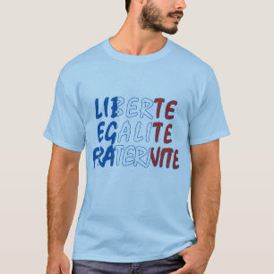 Camiseta Produtos de Liberte Egalite Fraternite