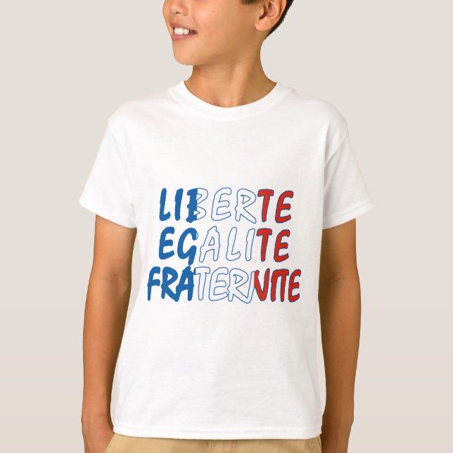 Camiseta Produtos de Liberte Egalite Fraternite (Frente)