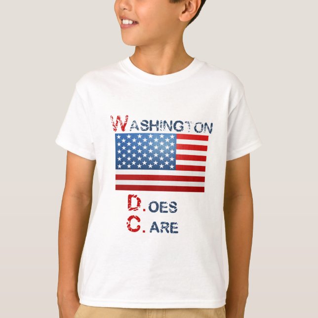 Camiseta Produtos de Washington D.Care (Frente)