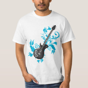 Camiseta Produtos do costume da guitarra elétrica