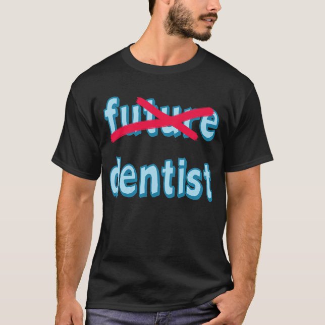 Camiseta Produtos do formando da escola dental (Frente)