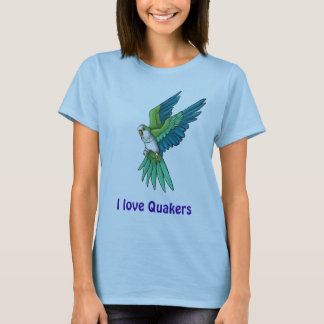 Camiseta Produtos do papagaio do quacre