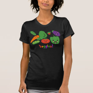 Camiseta Produtos hortícolas felizes