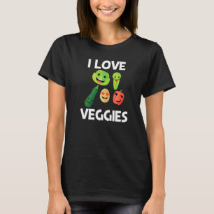 Camiseta Produtos Hortícolas Para Masculinos Veggies Frutas