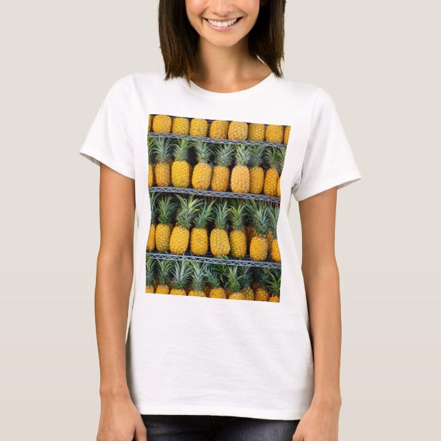 Camiseta Produtos hortícolas saudáveis (Frente)