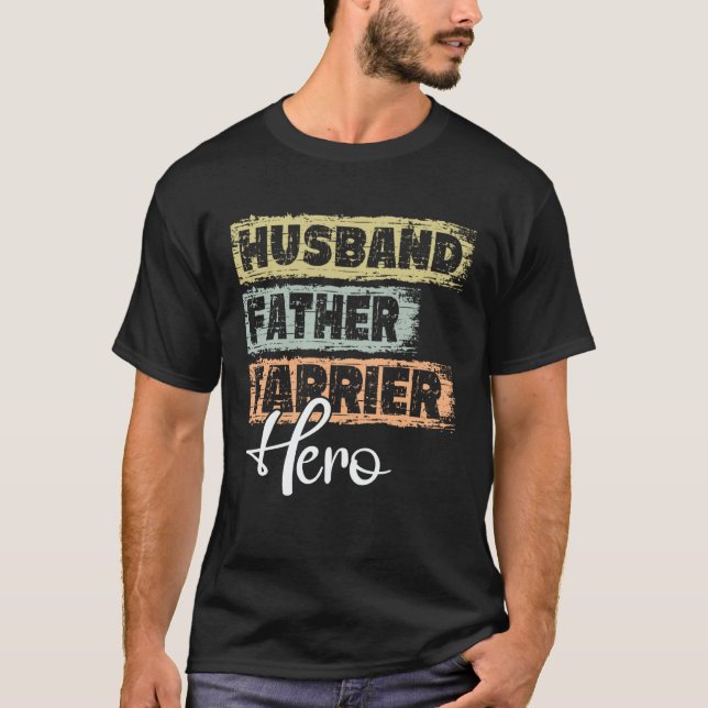 Camiseta Profession dad hero father Farrier (Frente)