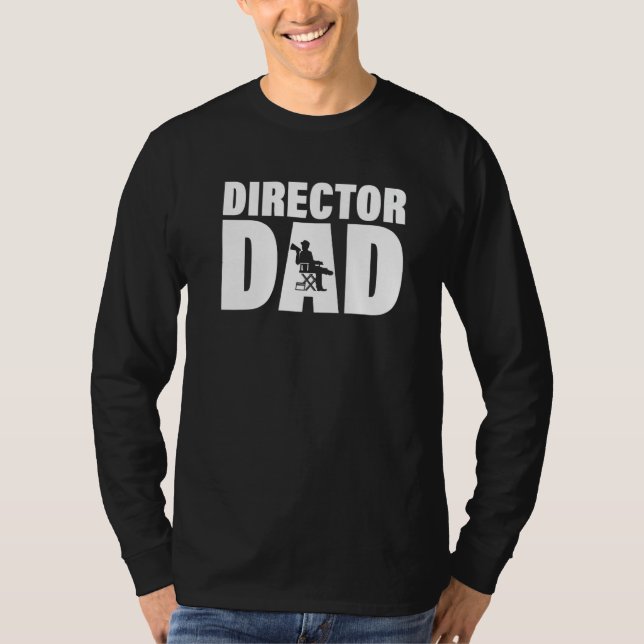 Camiseta Profession Job For Men  Director Dad (Frente)