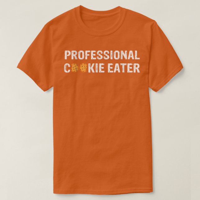 Camiseta Professional Cookie Eater Christmas Baking Team Gi (Frente do Design)