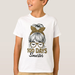 Camiseta Professor 100 Dias Mais Inteligente Estampa de Leo