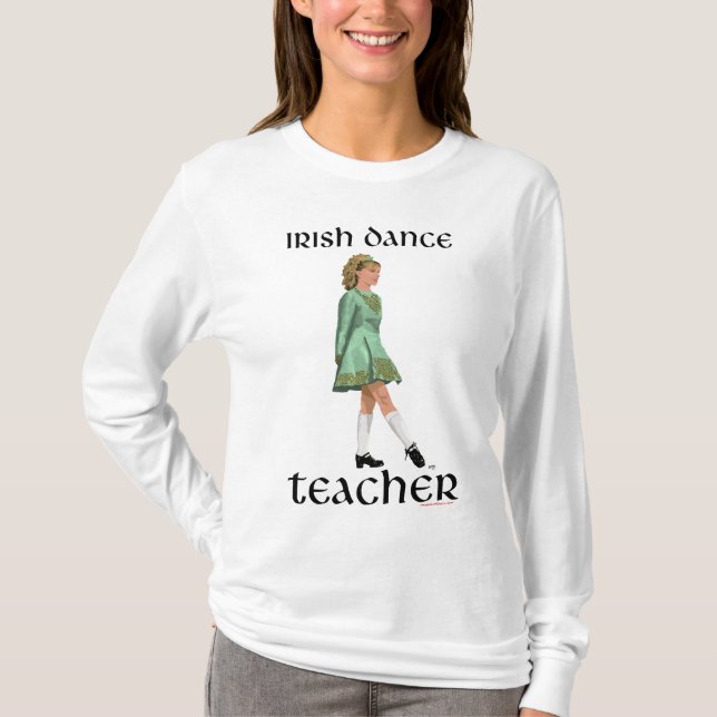 Camiseta Professor(a) de Dança Step Irlandesa (Frente)