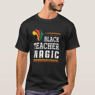 Camiseta Professor Afro-Americano História Negra Afro Bhm M