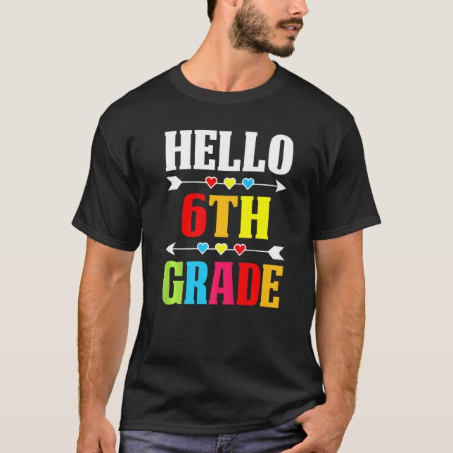 Camiseta Professor Aluno Alô, 6, De Volta À Escola (Frente)