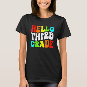 Camiseta Professor Aluno Alô, Terceiro Grau, De Volta À Esc