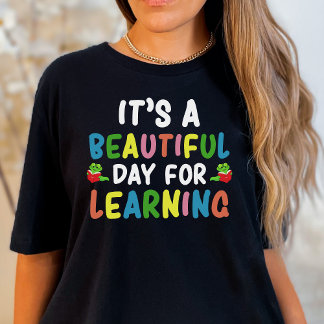 Camiseta Professor Aluno Belo Dia de Aprendizado